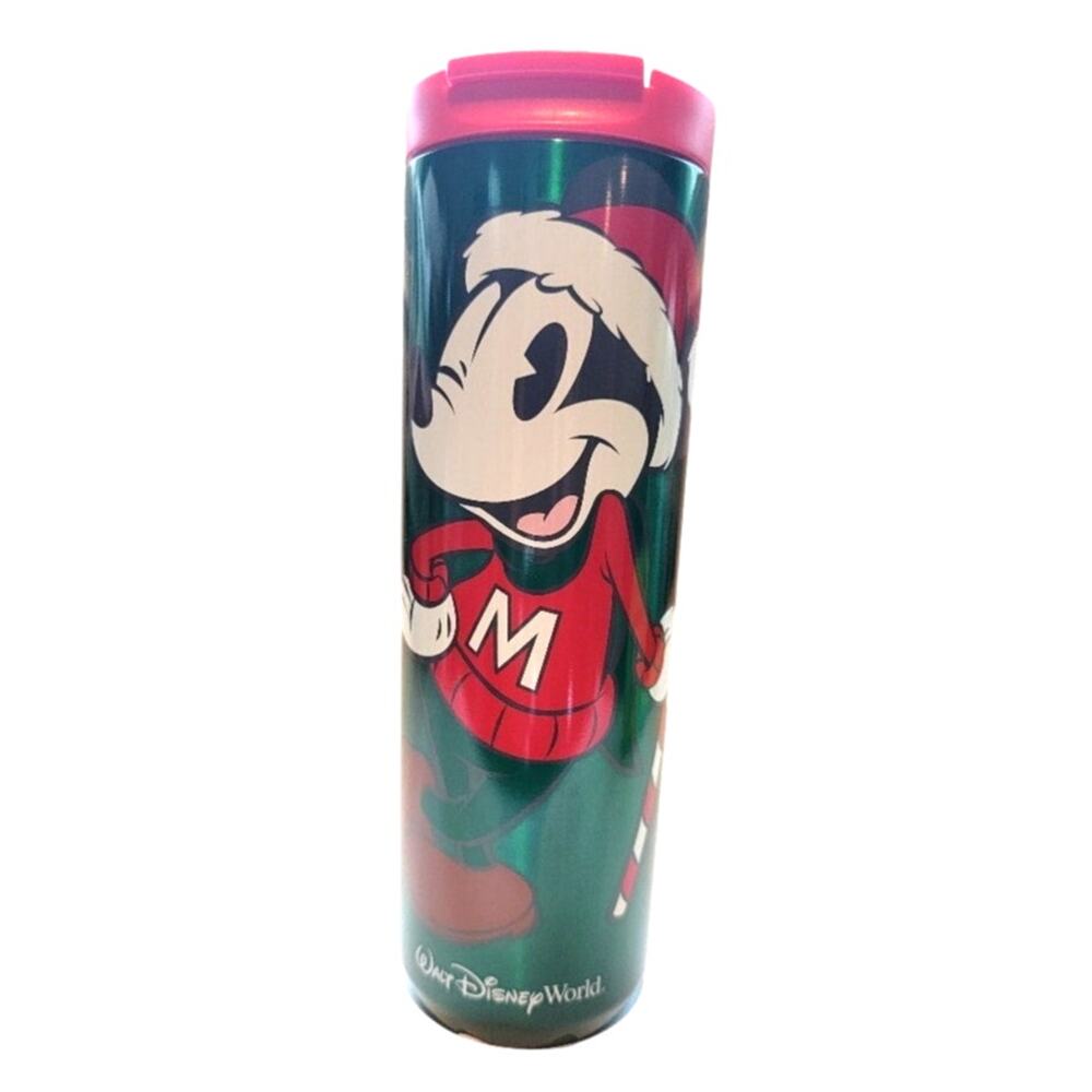 Starbucks Christmas Mickey Mouse Tumbler Disney Parks 2022 Ltd Edition Green
